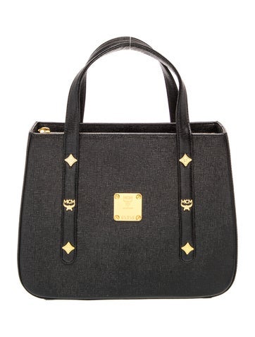 Leather Top Handle Bag