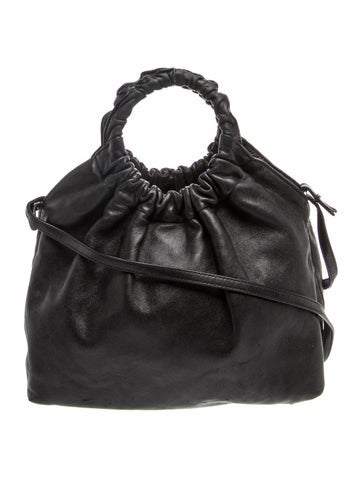 Leather Double Circle Small