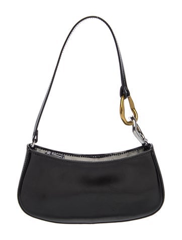 Staud Leather Top Handle Bag
