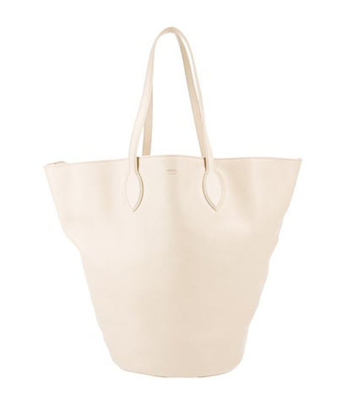 Khaite Leather Tote Large