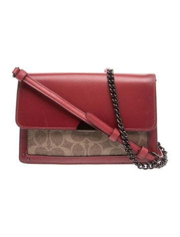 Coach Leather Evening Bag
