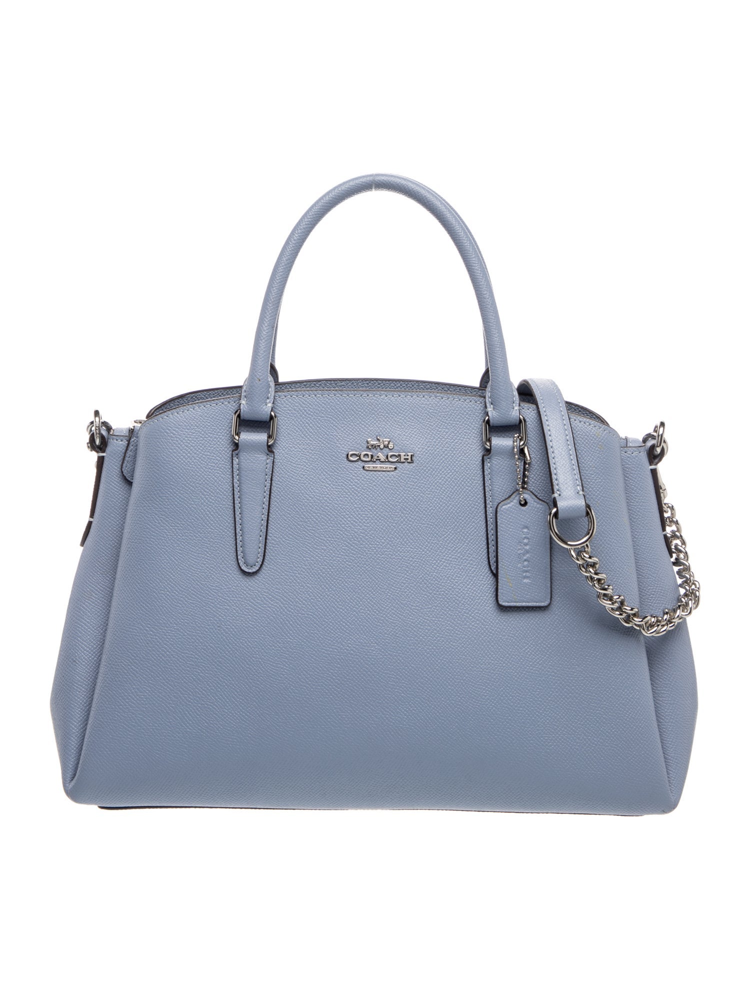 Leather Top Handle Bag