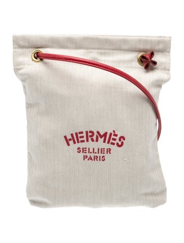 Hermes Toile Aline II Grooming Bag