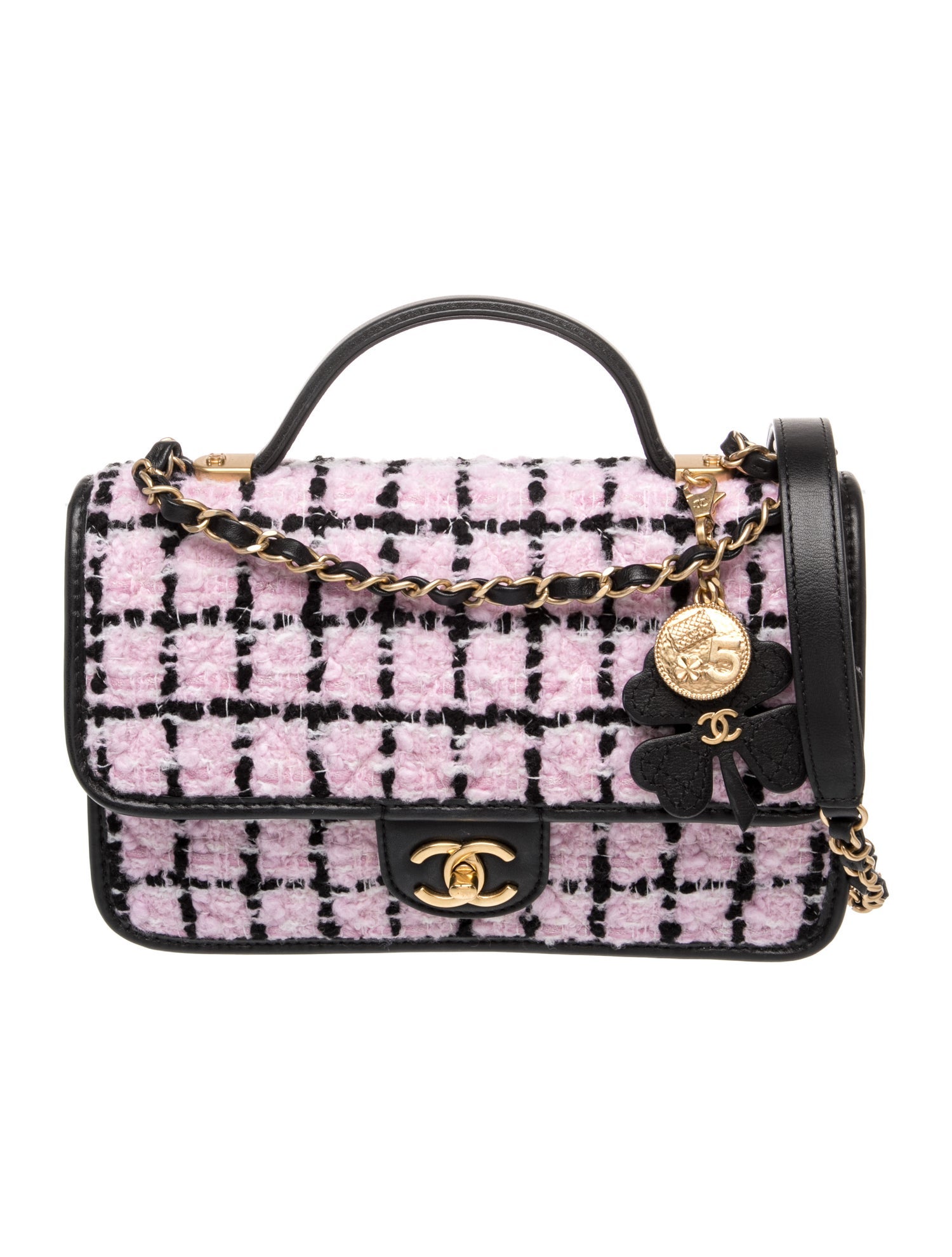 Tweed School Memory Flap Bag