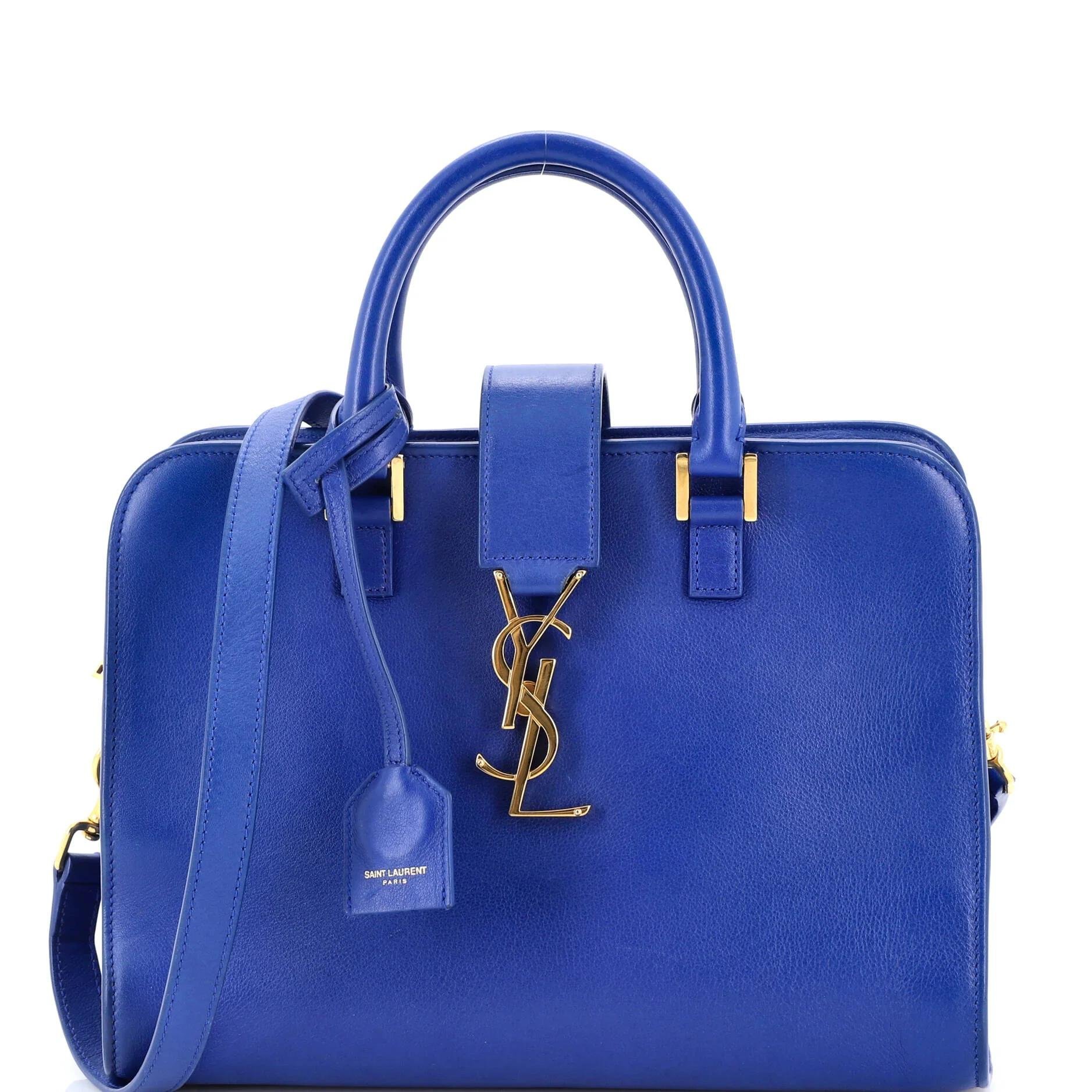 Leather satchel