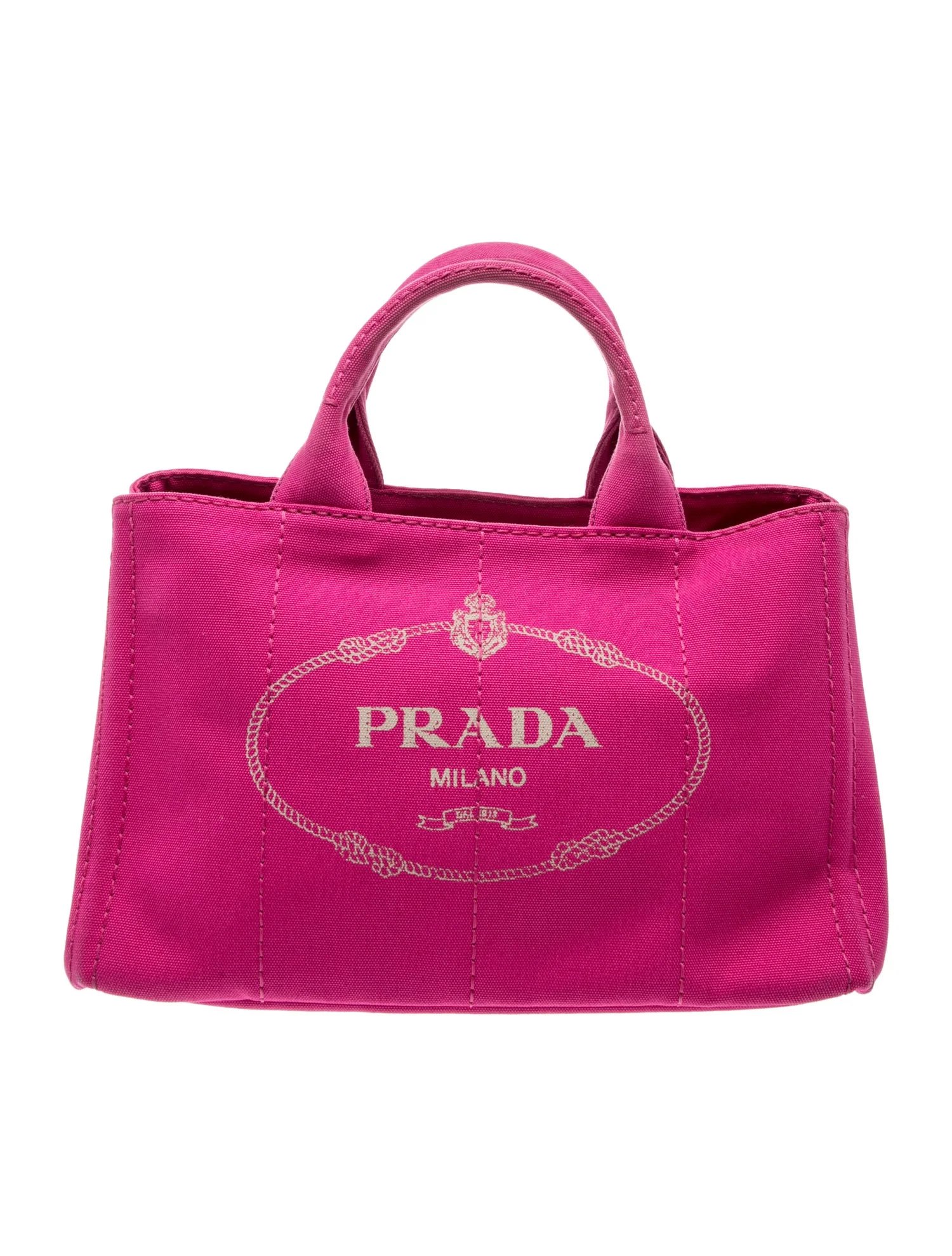 Saffiano Leather Logo Tote Large