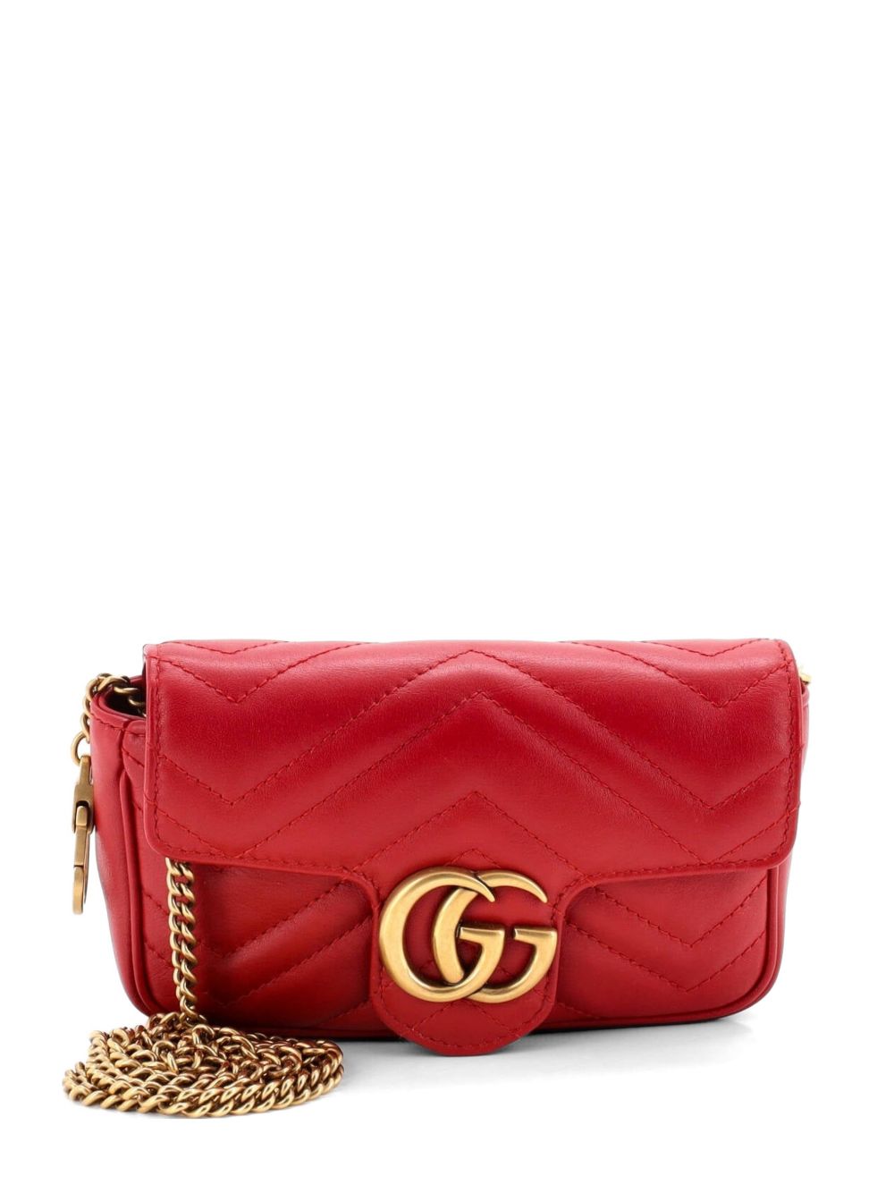 GG Marmont Flap Bag Matelasse Leather Super Mini crossbody bag