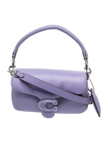 Coach Leather Pillow Tabby 18