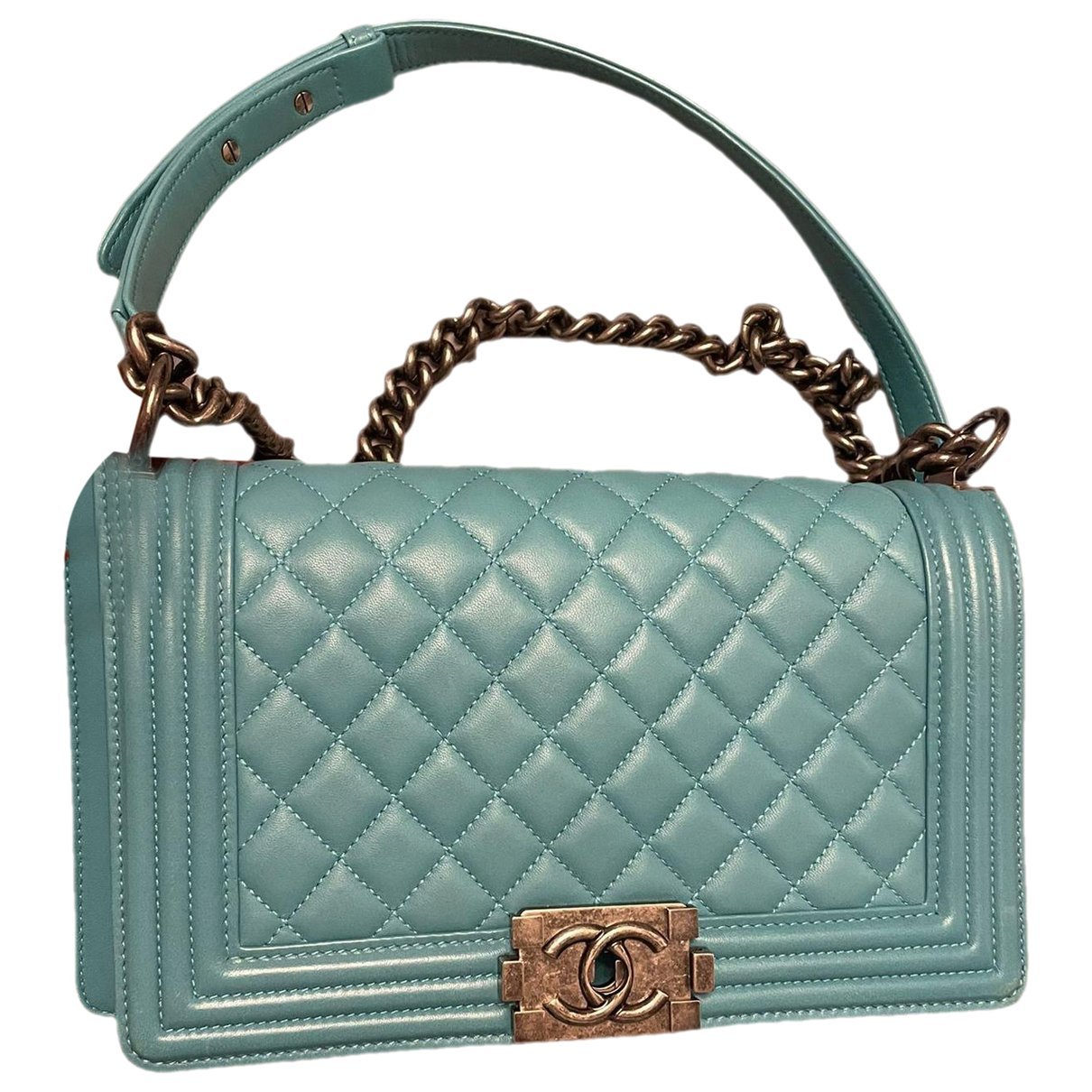 Boy leather crossbody bag