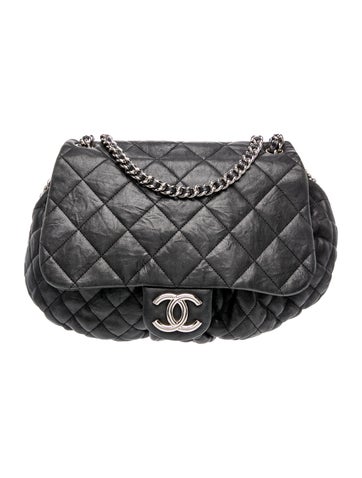 Large Chain Around Flap Bag
