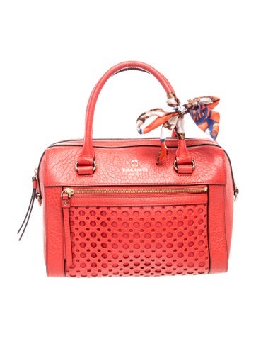 Leather Top Handle Bag