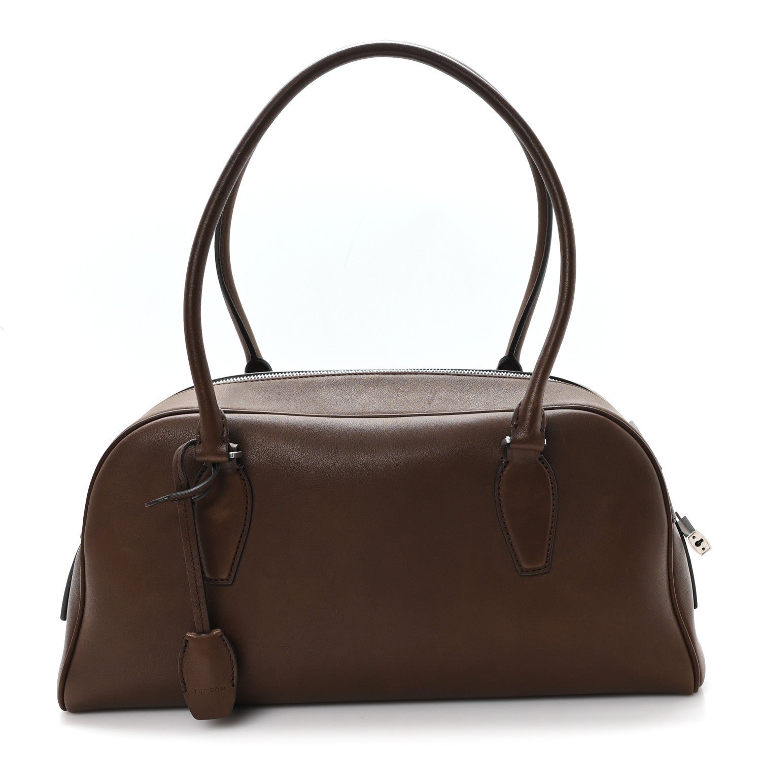 The Row Calfskin EW India Deep Brown
