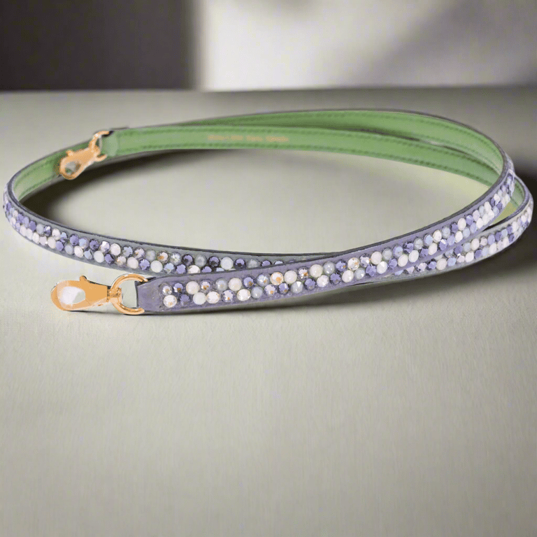 Hermes Hermès 85cm Cross Body Strap with Custom Swarovski