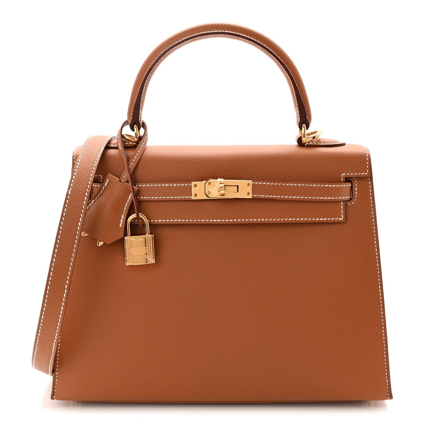 Hermes Epsom Kelly Sellier 25 Gold