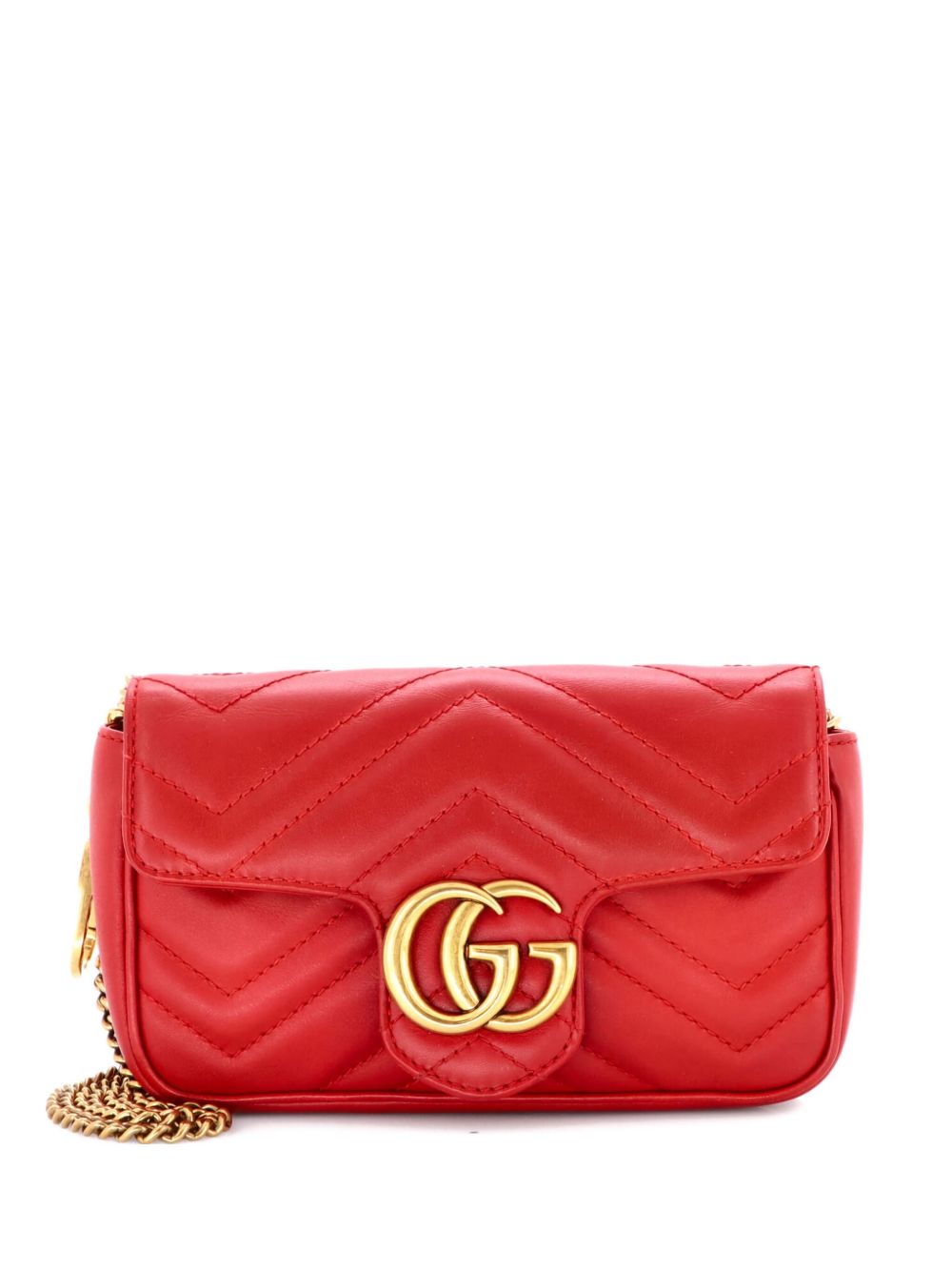 GG Marmont Flap Bag Matelasse Leather Super Mini crossbody bag