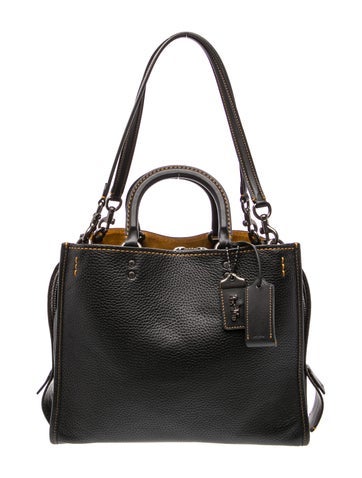 Coach Leather Rogue Handbag 31