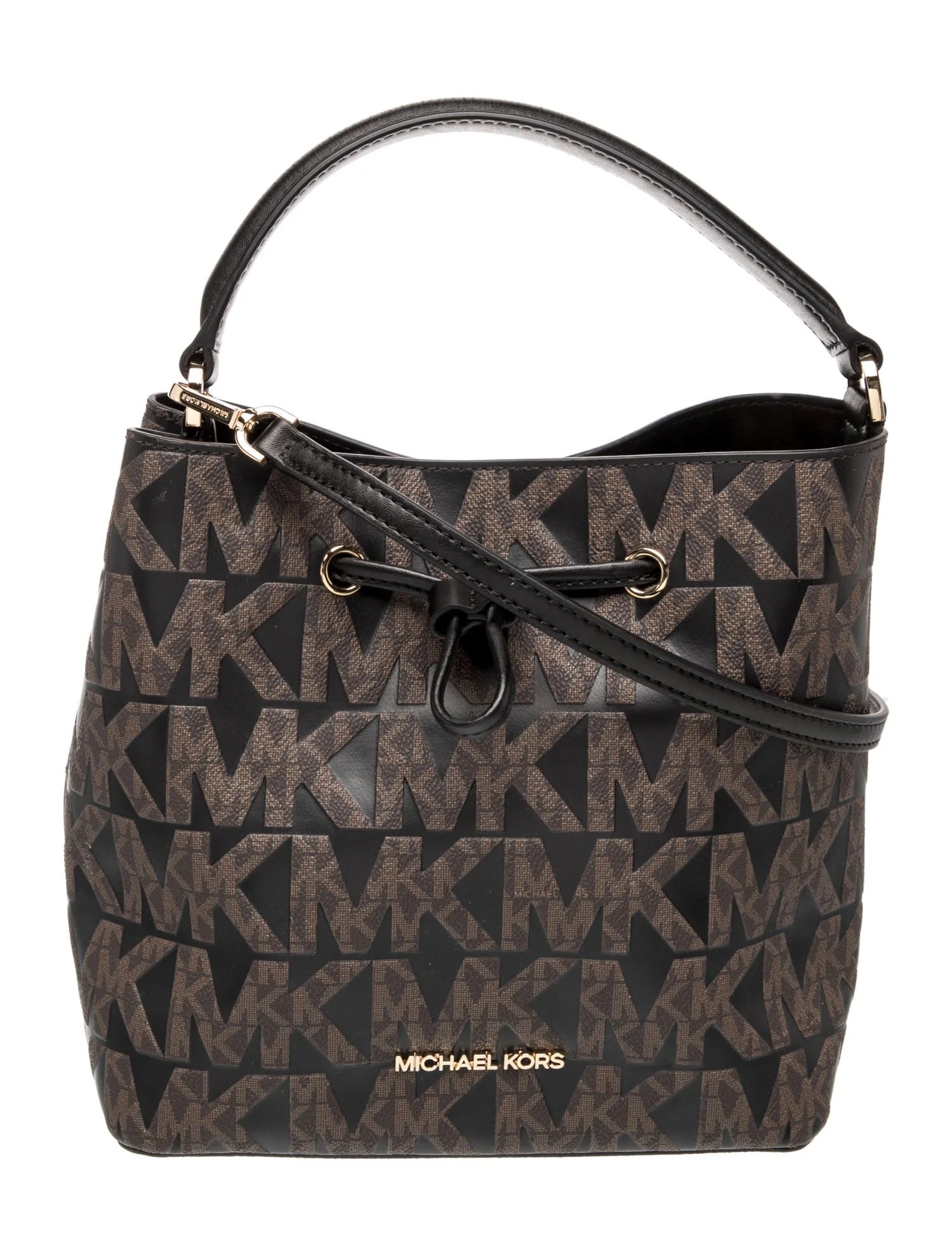 Michael Kors Leather Bucket Bag