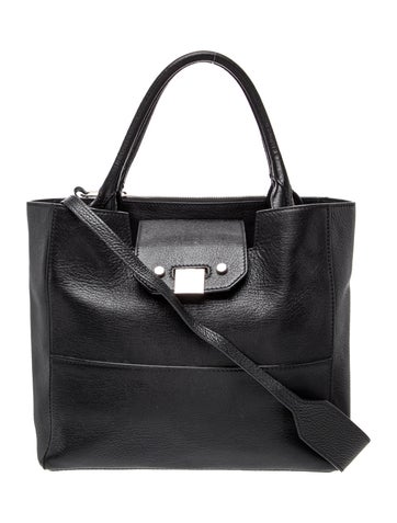 Leather Top Handle Bag