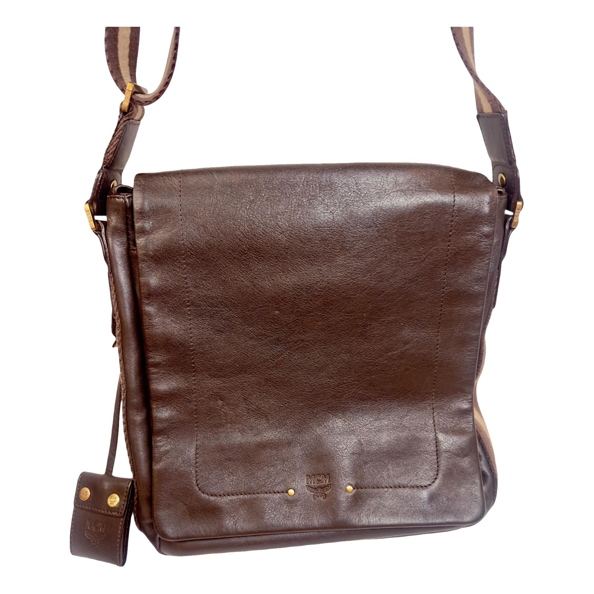 Leather crossbody bag