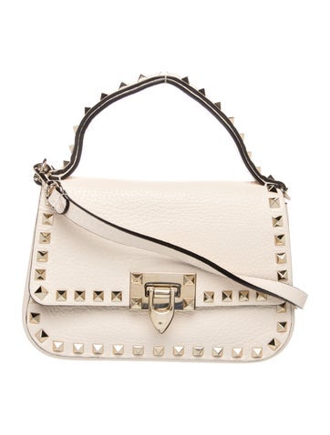 Rockstud Top Handle Bag