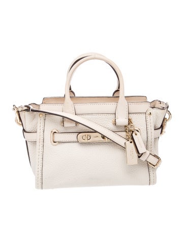 Leather Top Handle Bag