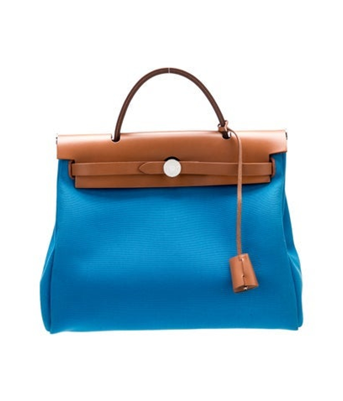 Hermes Toile Vache Hunter Verso Herbag Zip Retourne 31