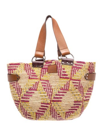 Isabel Marant Raffia Shoulder Bag