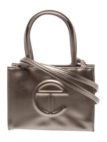 Vegan Leather Shopping Bag Small