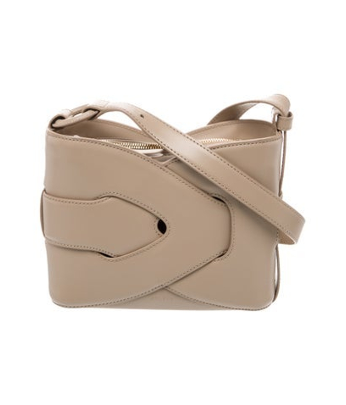 Polene Leather Crossbody Bag