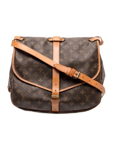 LV Monogram Saumur 35