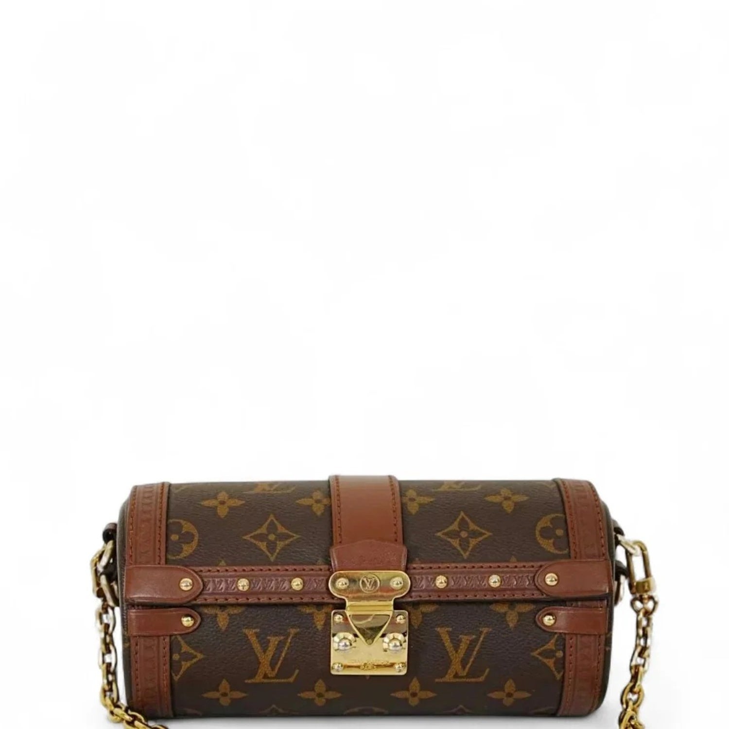 Coated Canvas Papillon Trunk Mini
