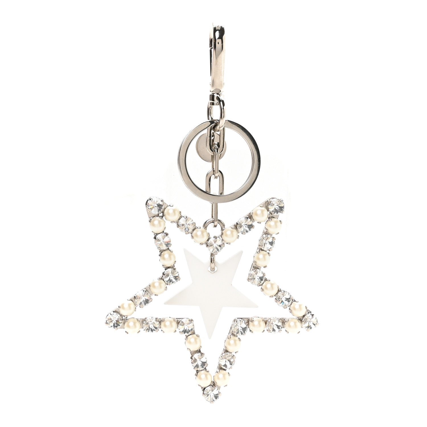 Miu Miu Pearl Star Bag Charm