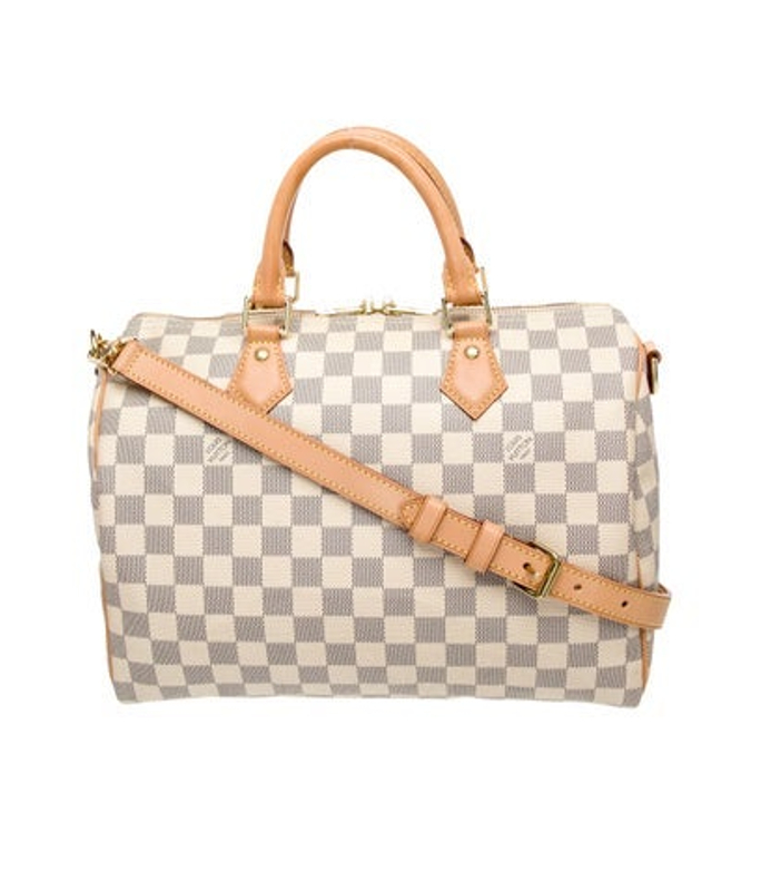 Louis Vuitton Vuitton Damier Azur Speedy Bandouliere 30