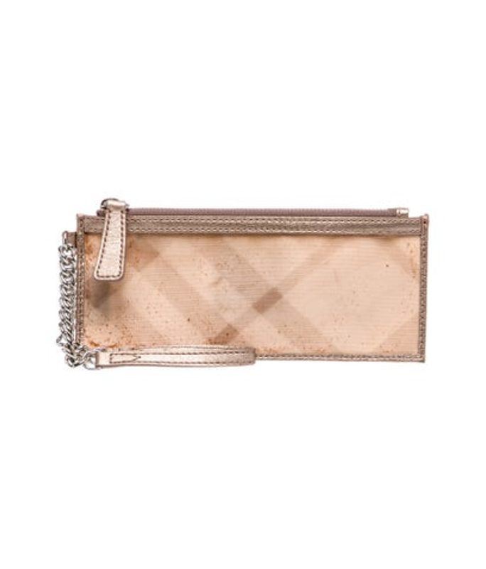 Burberry Pvc Clutch