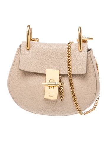 Leather Chloe Drew Crossbody Bag Mini