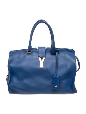 Leather Y Cabas Medium