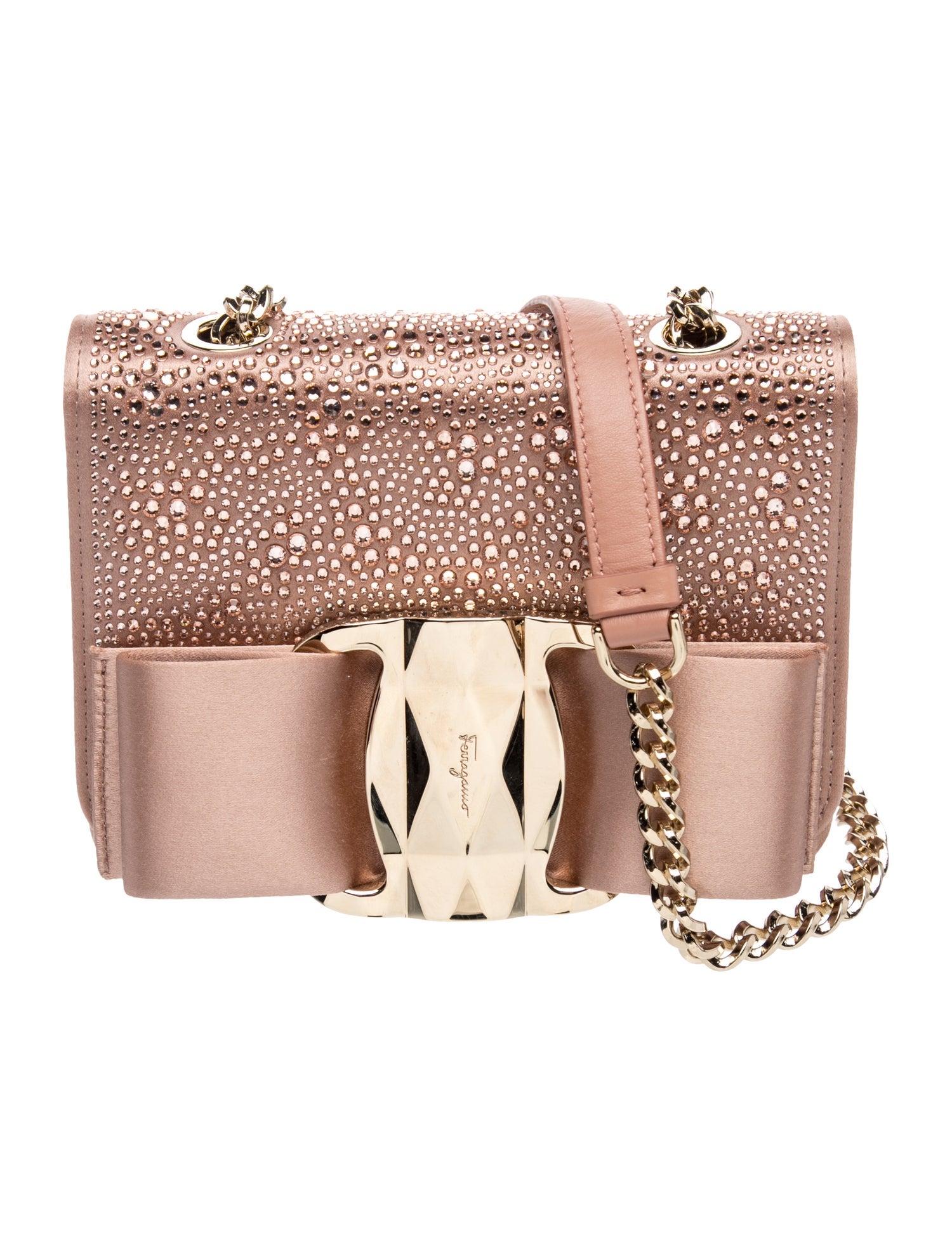 Ferragamo Satin Crossbody Bag