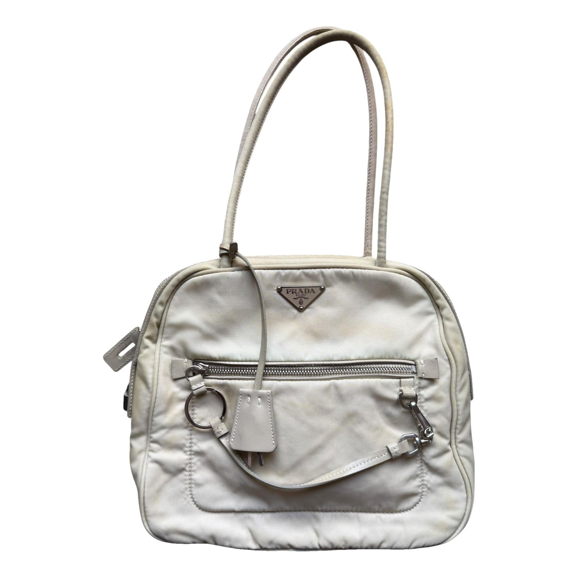 Re-edition cloth handbag