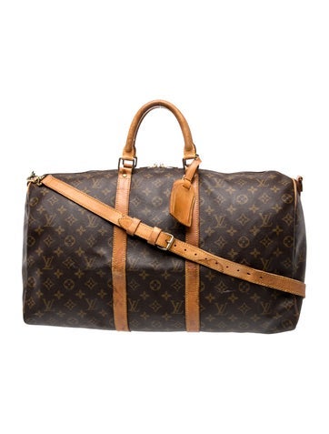 LV Monogram Keepall Bandouliere 50