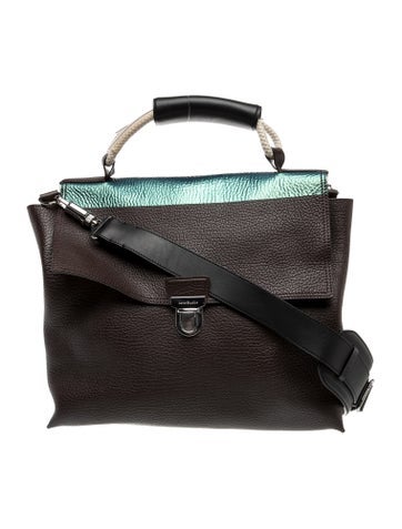 Acne Studios Leather Top Handle Bag