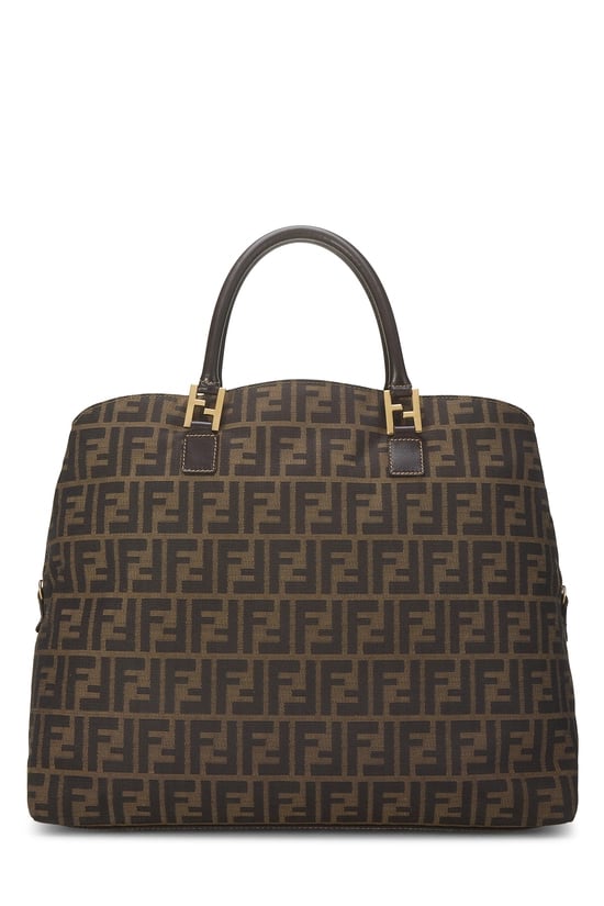 Brown Zucca Canvas Tote Large