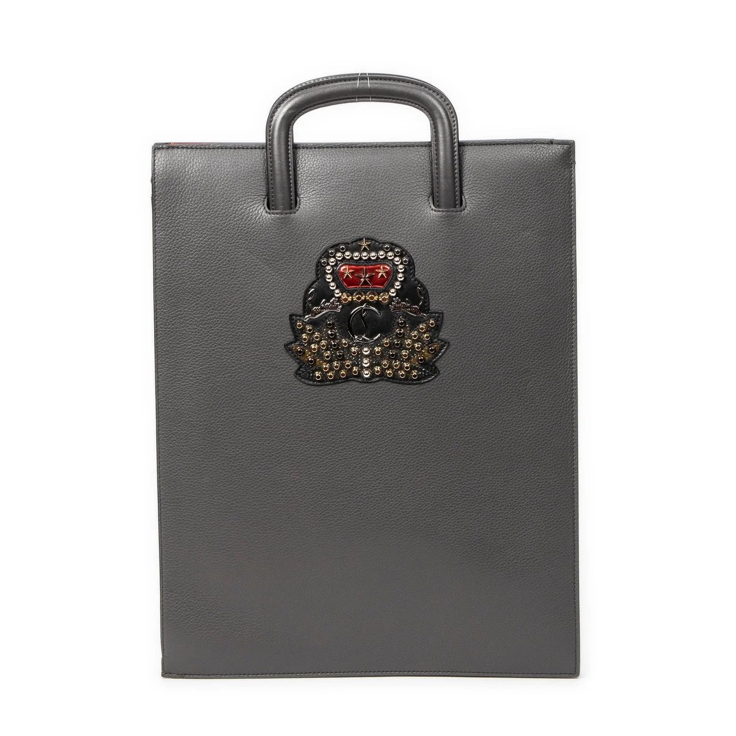 Leather Trick Track Portfolio Bag