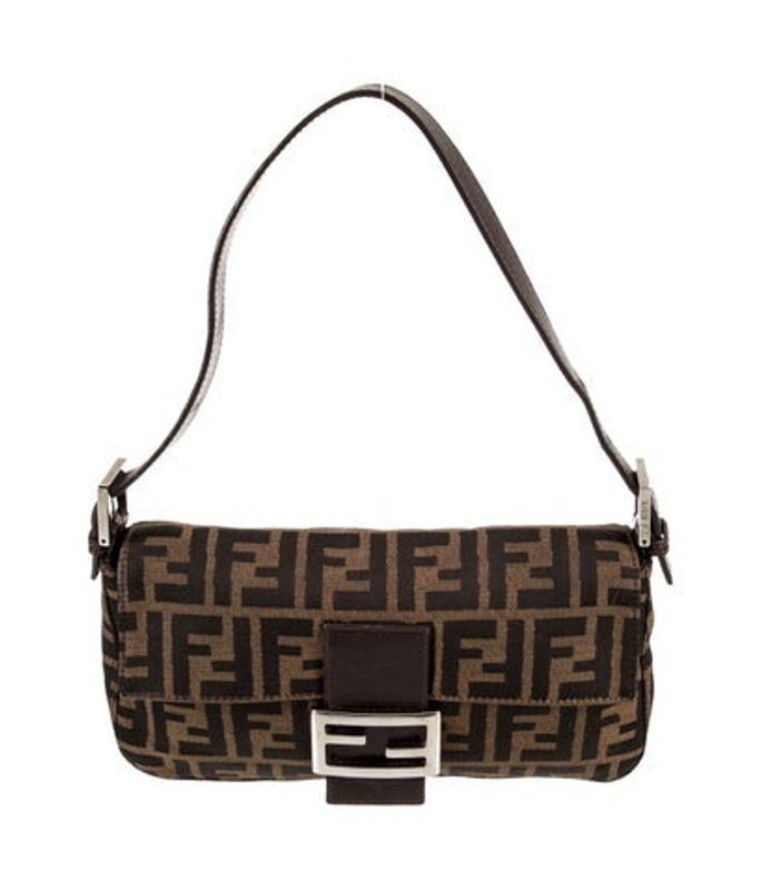 Fendi Zucca Ff Baguette Vintage