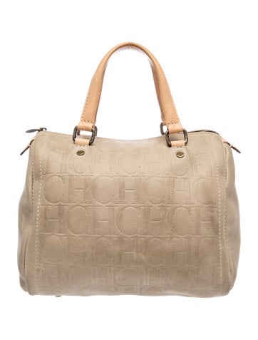 Leather Top Handle Bag