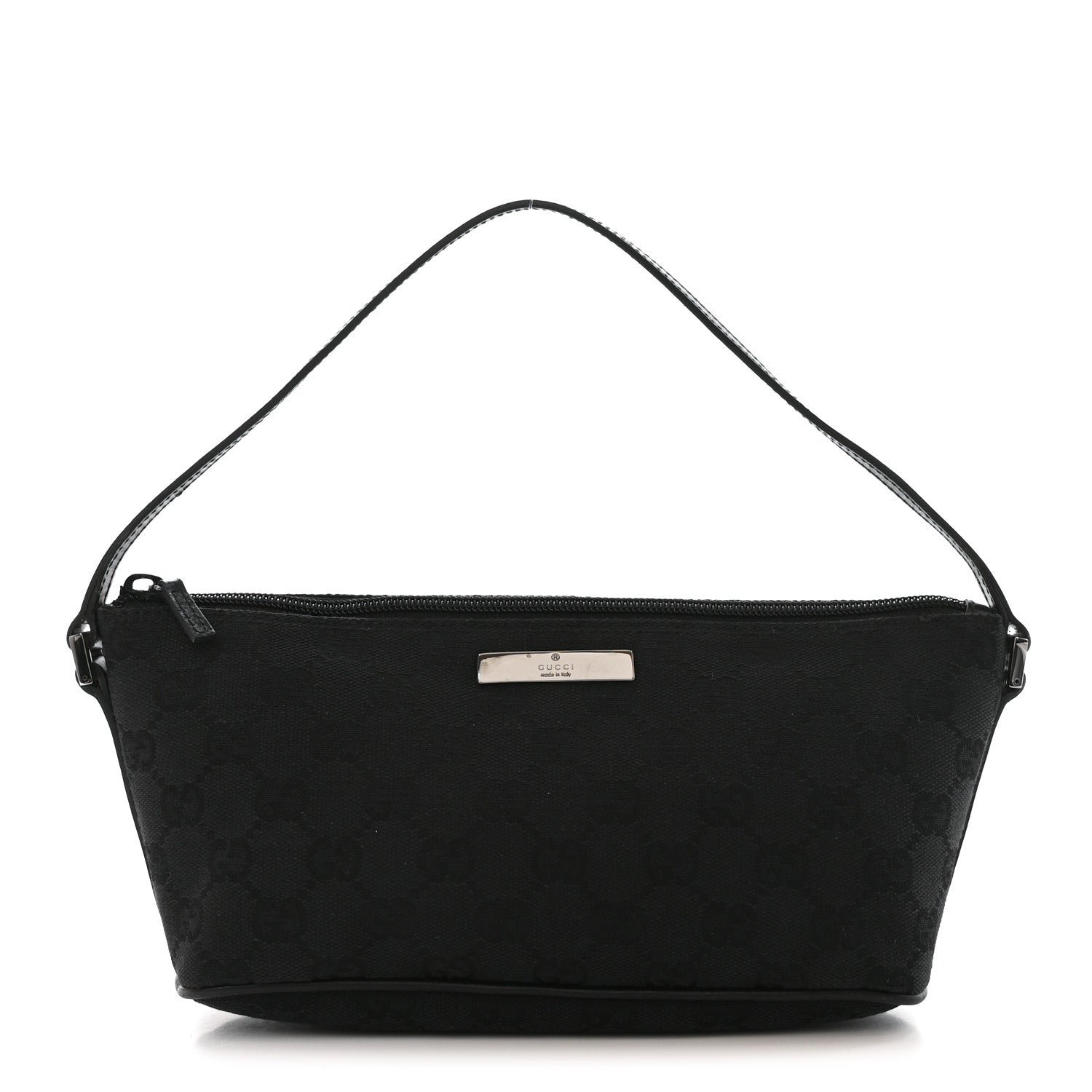 Gucci Monogram Boat Pochette Black