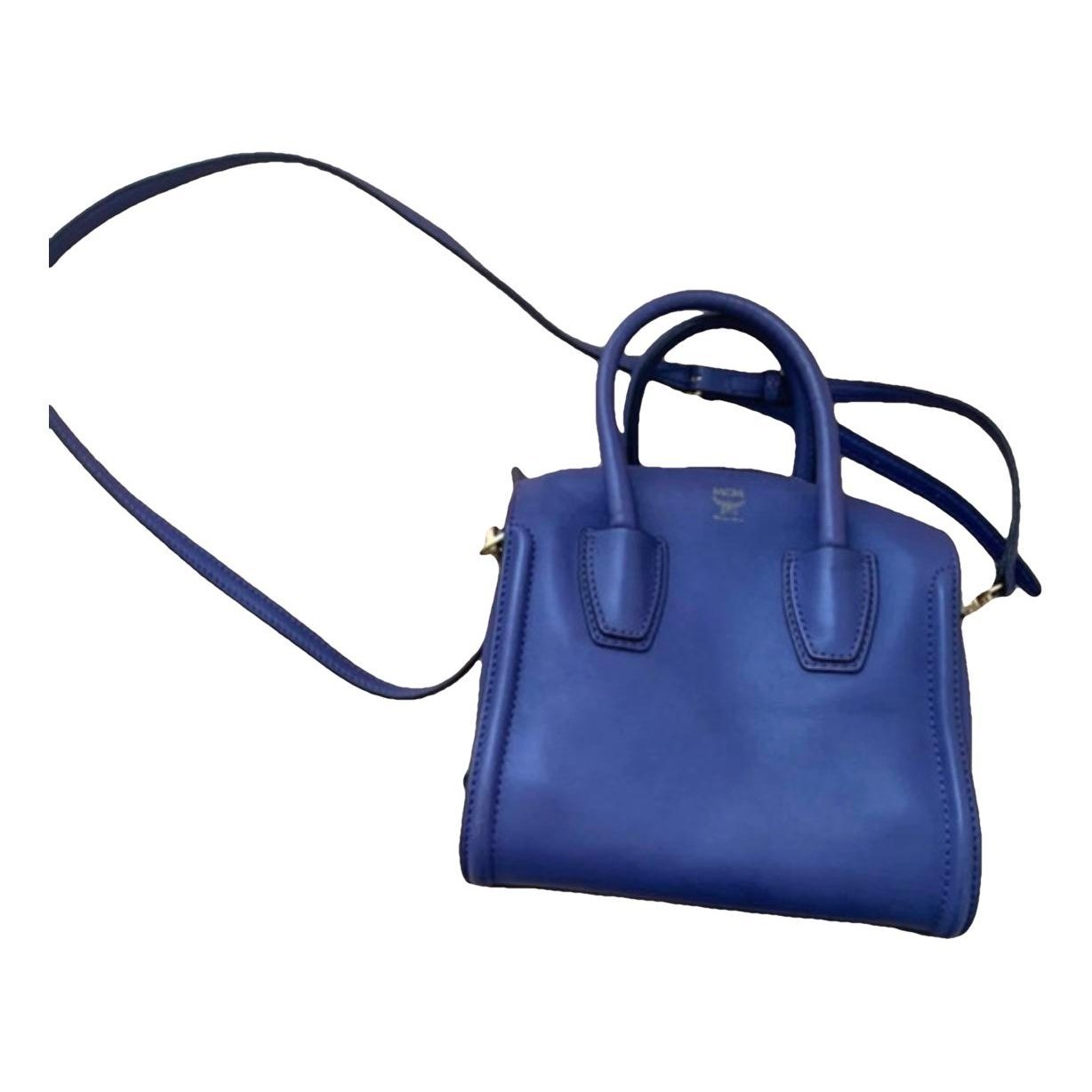 MCM Boston leather handbag