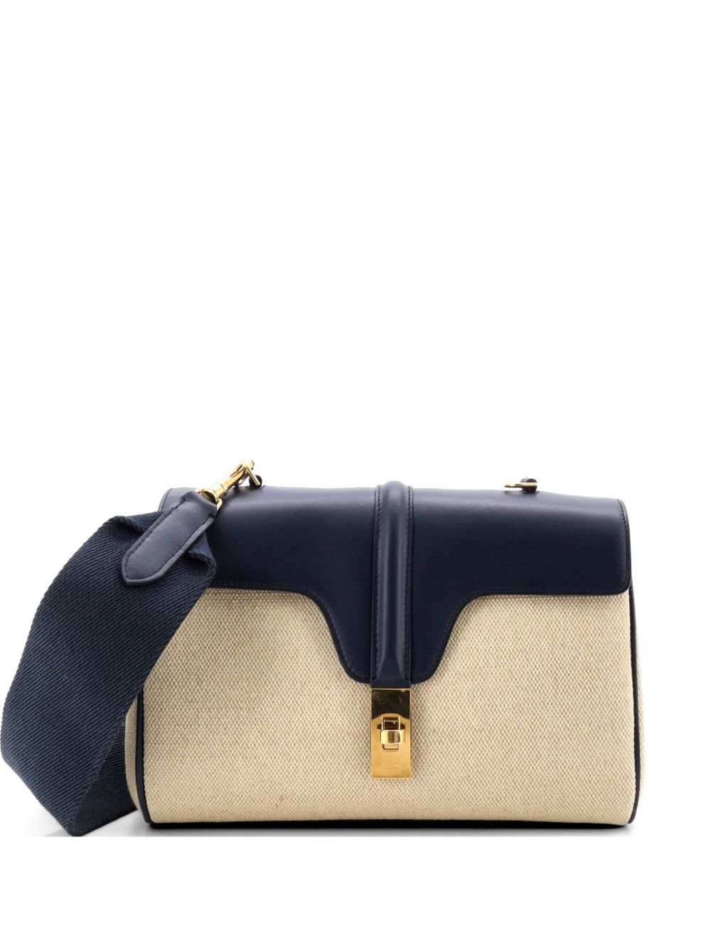 Soft 16 Bag Canvas and Leather Teen shoulder bag