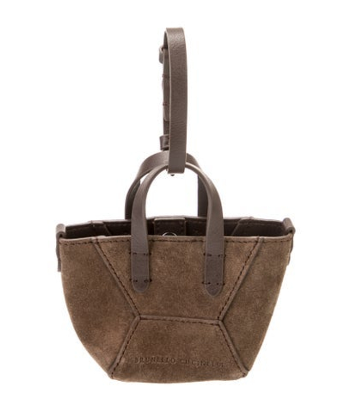 Brunello Cucinelli Cucinelli Suede Tote