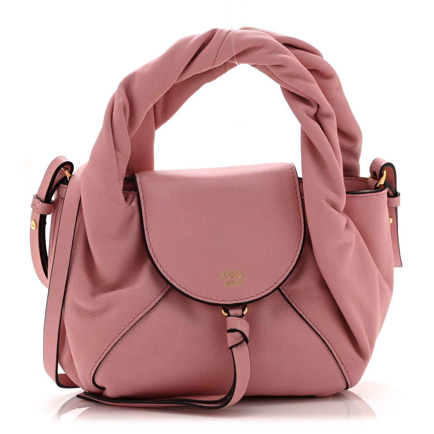 Fendi Calfskin Mini Spy Pink