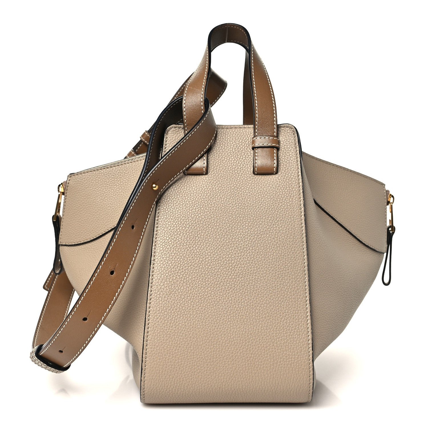 Loewe Loewe Calfskin Small Hammock Shoulder Bag Sand Mink